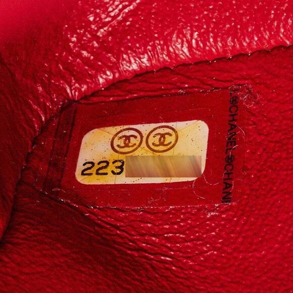 Chanel Red 2.55 Reissue Quilted Suede and Lambskin Leather 225 Flap Bag - Picture 8 of 9